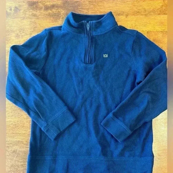 Crown and Ivy navy pullover size 7 - Picture 1 of 5